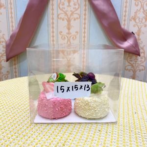 Box Mika Tebal Gagang Mika Banyak Ukuran– Mika Jinjing Transparan Persegi untuk Hampers dan Makanan Jakartapackaging