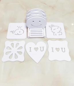 Cute Kitchen Board Waterproof Anti-heat Anti-slip Hot Pot Table Mat Coaster Pad