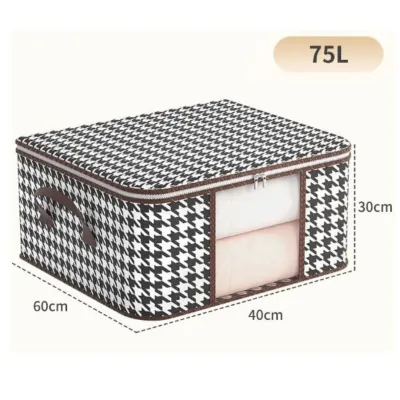 PXTON - Storage Box 66L / 80L /110L / storage box / keranjang penyimpanan / keranjang baju kotor / lemari / lemari pakaian / box / box multifungsi / tempat pakaian / tempat baju / rak / tempat tas / keranjang penyimpanan