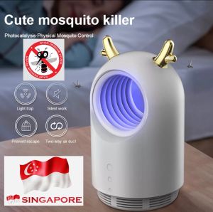 [SG Stock] Antler LED Mosquito Lamp Insect Repellent Mute USB Mosquito Lamp Mosquito Repellent Lamp