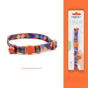 【COCO MALL】ปลอกคอแมว ปลอกคอสัตว์เลี้ยง ลวดลายน่ารัก เซฟตี้เมื่อเกี่ยวกับของต่างๆ  ปลอดภัยสำหรับน้องแมว