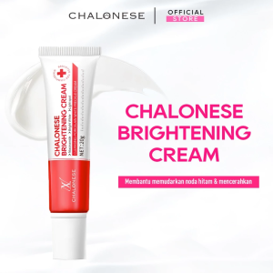 CHALONESE BRIGHTENING AND WHITENING CREAM BPOM Membantu Memudarkan Flex dan Bintik Hitam di Wajah