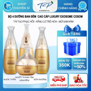 Bộ Kem Dưỡng Da Cao Cấp COSOM Luxury Exosome – Chăm Sóc & Phục Hồi Da Giúp Da Sáng Mịn Săn Chắc