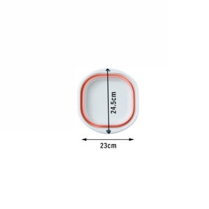 Silicone Basin Washable Basin Foldable Portable Wash Basin Laundry Basin for Travel and Home