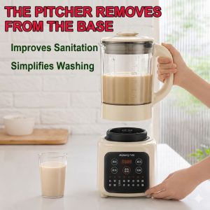 Local Deliveryl Joyoung Detachable Automatic Cooking High Speed Blender Glassl Low Noise Multifunctional Timer Soya Bean Milk Maker Machine Baby Food Processorl 九阳破壁机 豆浆机