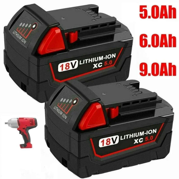 Brand new Original 18V 9.0Ah Replacement Lithium Ion Milwaukee M18 ...