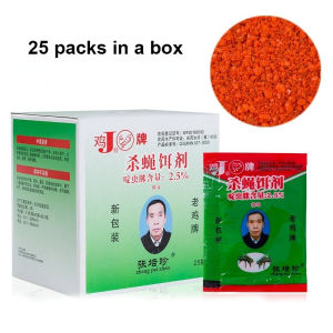 Effective Powder Fly Killing Bait PestControl Insecticide Mosquito Killer 25pcs/Box