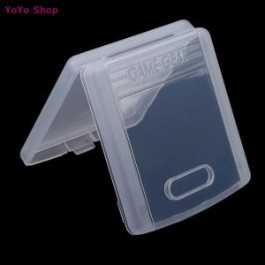 💕 YoYo Shop 💕 Single Game Card Storage Display Box For Game Gear Cart GG Clear Replacement GameGear Protective Case