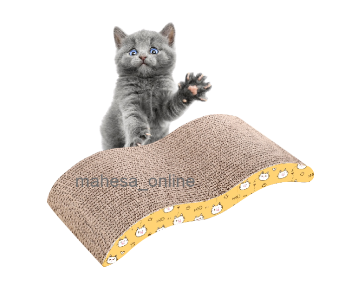 Garukan kucing cat scratcher Garukan Kucing Model Cacing Mainan