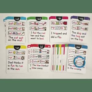 English Phonics Phonics flashcards for pronunciation practice and vocabulary memorization Flash card