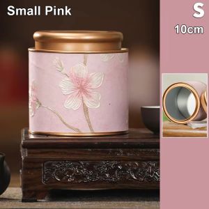 OUREAL 1Pcs 10/19cm Empty Tea Can Tea Packaging Green Black Tea Sealed Jar  Small Tinplate Storage Can