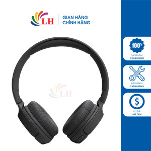 Tai nghe chụp tai Bluetooth JBL Tune 520BT JBLT520BT - Hàng chính hãng - Công nghệ âm thanh JBL Pure Bass Drive kích thước lên đến 33mm công nghệ bluetooth 5.3
