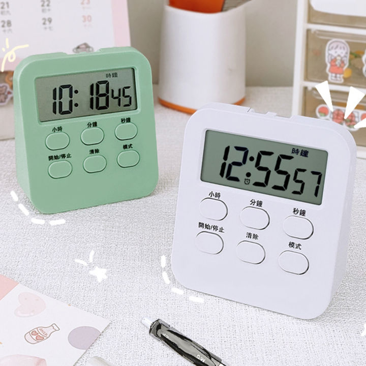 【Ready】Countdown Timer Large Screen Display Magnets Adjustable Silence ...