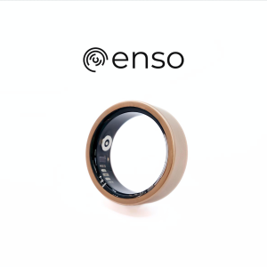 (Rose Gold) Enso Pulse Smart Ring – Advanced Health & Wellness Tracker at Your Fingertips