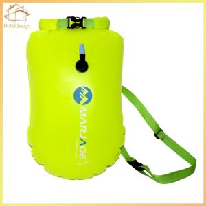 20L Safety Swimming Buoy PVC Inflatable Drifting Rafting Bag with Belt 12KG Buoyancy Lightweight for Water Sports