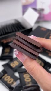 100% Pure Sugar-Free Couple Chocolate Unsweetened Pure Cocoa Butter Black Chocolate