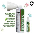 Oxycan oksigen portable kaleng 500 cc. 