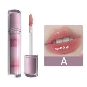 【COD】SHAQINUO Juicy Glossy Lip Glaze Glasir Bibir Pelembab Cermin Cahaya Air Cermin Wajah Glasir Bibir Pemutih Lip Gloss-💞Margot