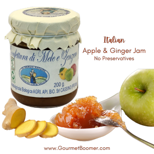 Italian Apple and Ginger Jam 200Gms No Preservatives Artisanal