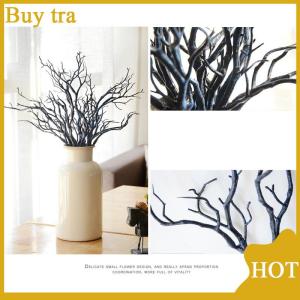 [Buytra] Nhân Tạo Cây Dài Chi Nhánh Tự Làm Đảng Màu Đen Trang Trí Nhà Máy Tối Ma Thuật Phong Cách Cây Cho Khách Sạn Cửa Hàng Nhà Hàng Trang Trí Nội Thất