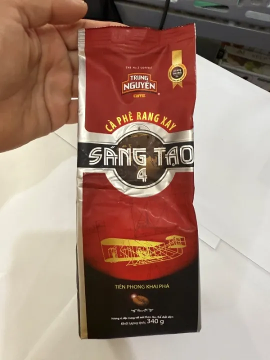 Cà phê Trung Nguyên Legend - Cà phê rang xay Sáng tạo 4 - Bịch 340gr