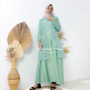 Baju gamis JUWITA gamis bridesmaid dress outer baju gamis odel terbaru viral 2022 dress wanita 2022 kekinian gamis murah tapi mewah baju gamis style outfit