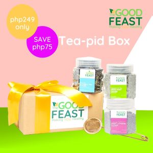 TGF Gift Box Tea-pid Box - Lavender tea Blue Tea Peppermint Tea tea infuser