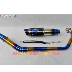 Knalpot Racing Tremignoni bluemon untuk CBR R15 GSX XRIBE Vixion Cb Byson Satria Sonic MX Verza dll