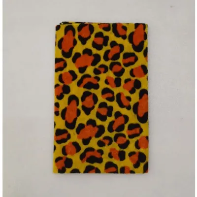 Tiger Cloth Print Velveteen Patchwork Fabric / Puli Velvet Cloth