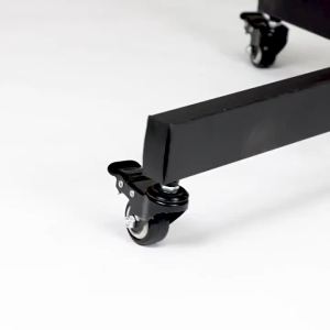Tv Rack Shelf TV Mount TV Stand With Wheels Floor Type TV Rack With Wheels Mobile horizontal and vertical screen 90-degree rotating mount vertical screen stand