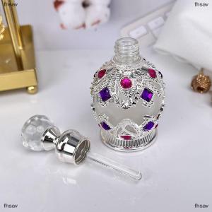 [COD] fhsav 1ชิ้น15มล. สไตล์ดูไบขวดแก้วขวดน้ำหอมน้ำมันหอมระเหยรีฟิลแยกพิเศษขวดเปล่า