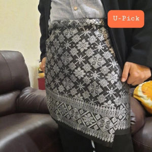 KAIN SONGKET CWOK KHAS MELAYU/SONGKET ADAT KOTO TINGGI /KAIN SARUNG SAMPIN SONGKET MELAYU PREMIUM