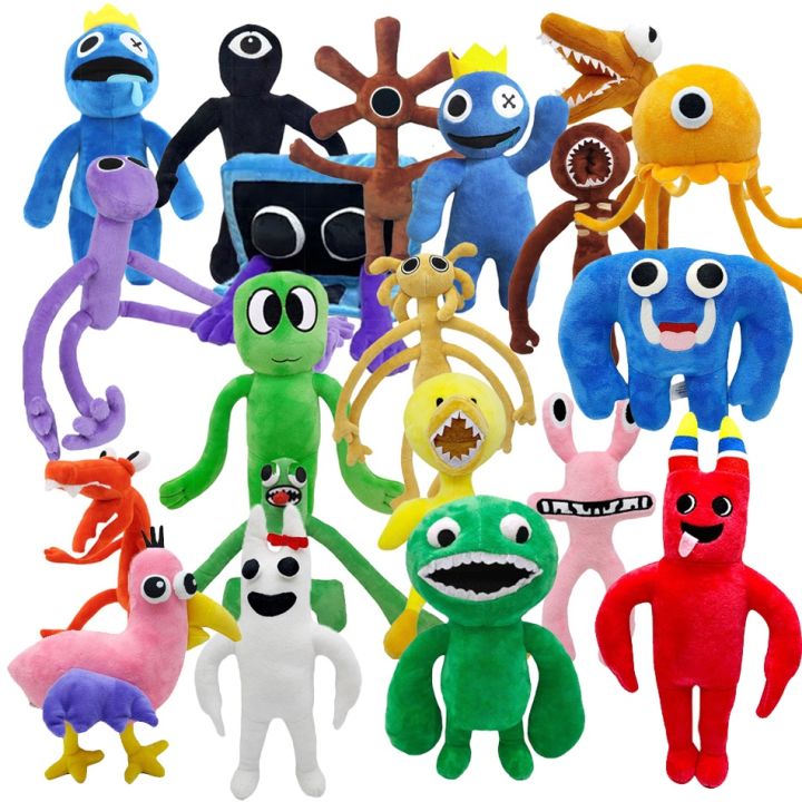 Rainbow Friends Night Green Plush for Roblox Game Fan’s Gifts (28cm) Rainbow Friends Green