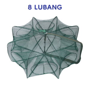 Bumi Damai Bubu Perangkap Jebakan Jaring Jala Prangkap Lipat Ikan Udang Kepiting Sungai Danau Laut Alat Pancing Fish Trap Net 6 10 12 16 20 8 Lubang