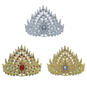 Thai Crown Dance Headdress Gold Thai Hair Accessories Traditional Thai Dance HeadpieceIndian Crown Thai Hair
