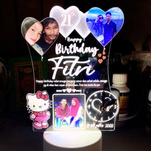 Kado Ulang Tahun Custom Foto Warna Bisa Request Ucapan Kado unik kado pernikahan kado anniversary