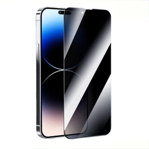 2PCS ฟิล์มกระจก กันมอง สำหรับ iphone 15 11 12 13 14 16 pro max 7 8 6 plus XR X XS Max Mini Anti-Spy privacy เต็มจอ กระจกนิรภัย