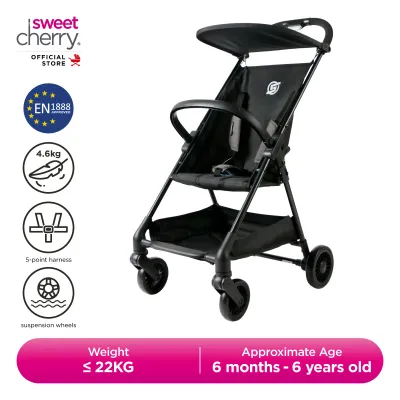 Sweet Cherry Ultra-Lightweight Compact Fold Toddler Stroller U1108 Vivo Stroller
