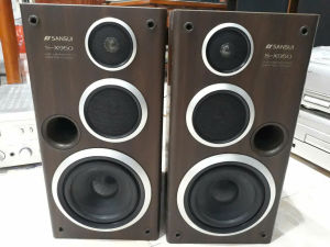 Căp Loa dàn trung loa dàn nhật bãi Loa Sansui S-X950 (không có ê căng)