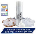 Chai xịt tạo bọt vệ sinh giày Sneaker cao cấp - Bình Xịt Vệ Sinh Giày Bọt Tuyết Giặt Khô Giày, Dung Dịch Vệ Sinh Giày, Vệ Sinh Giày Dép Sneaker Đa Năng. 