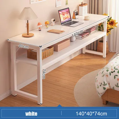 HOME Bàn làm việc học tập gỗ văn phòng tại nhà Bàn học tập tháo lắp dễ dàng chân sắt sơn tĩnh điện chắc chắn lắp ráp dễ dàng