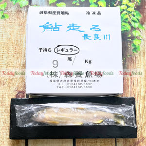 Cá Hương AYU Nhật Bản CÓ TRỨNG (size 9 con) 1KG - Cá Đông Lạnh