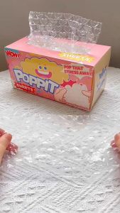 1 Box Bubble Film Squeezing Fun Decompression and Release Tool Decompression Bubble Paper Bubble Paper Decompression Toy