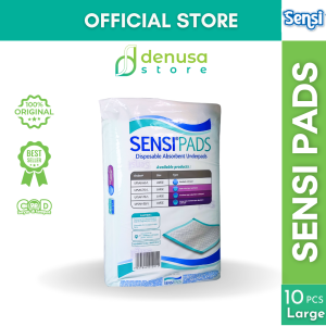 Sensi Pads Underpads Sekali Pakai 60x90cm | Alas Tahan Bocor Dewasa Bayi Popok Lansia