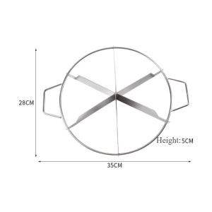 Cake Cutter Slicer Stainless Steel Cake Cutter Pizza Cake Slicer Baking Tools 4/8/9/10 Slices