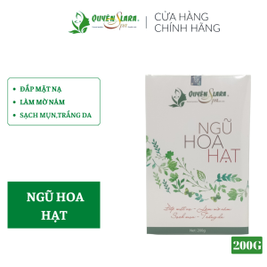 Ngũ Hoa Hạt Quyên Lara Giúp Làm Sáng DaMờ Nám Tàn NhangCân Bằng Độ Ẩm Giúp Da Căng Mịn 200g
