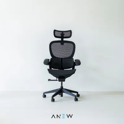 ANEW Arise Ergonomic Chair | Adaptive Full-Mesh Support 4D Headrest Two-Piece Lumbar Seat Sliding 3-Year Warranty