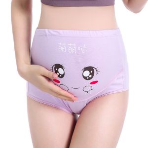 【Ship From Msia】Pregnant Women High Waist Panties Maternity Support Plus Size Underwear Pregnant Panties