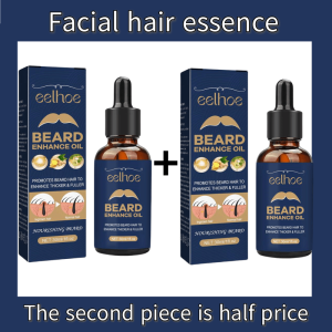 Facial hair Growth Liquid essence is effective in maintaining the thick roots of facial hair brightening long and strong