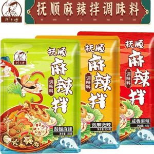 Fushun spicy mixed seasoning sauce salty spicy sweet and sour slightly numb slightly spicy